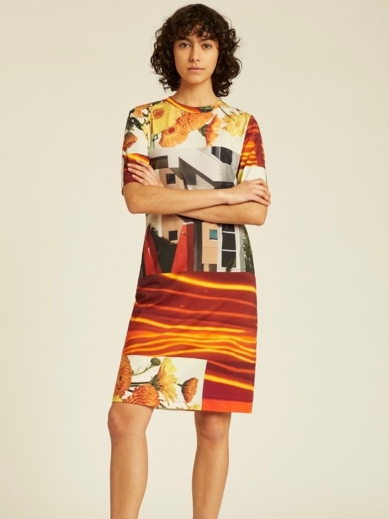 Paul Smith Dresses & Skirts - RARE! Paul Smith NWT ‘Daydreaming Floral’ Graphic Print Jersey Dress ~ Size XL